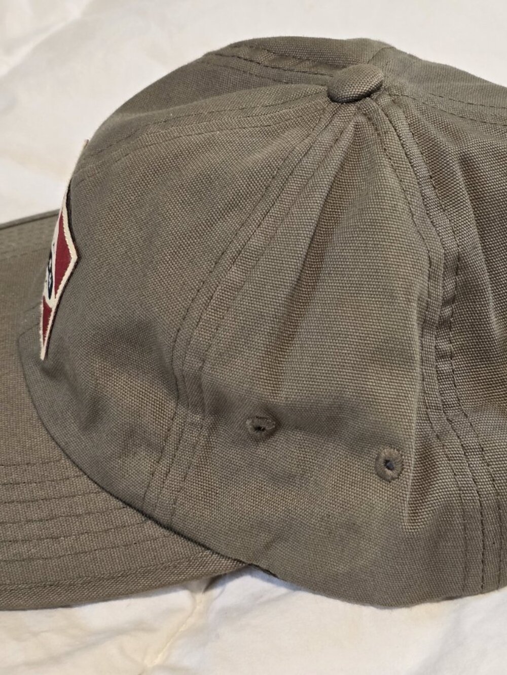 Howler Bros Posse Badge Strapback - Olive Green - Picture 3 of 4